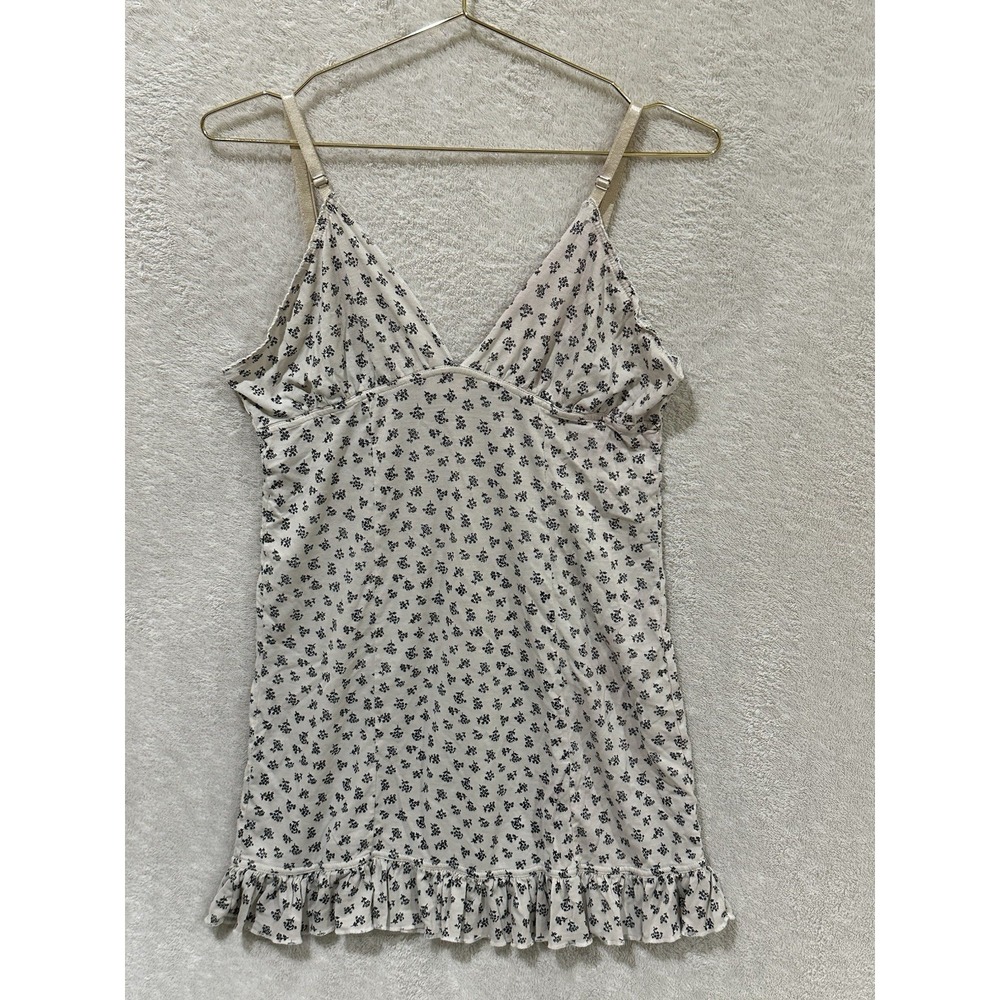 Y2K Victoria's Secret Angels Ditsy Floral Slip Dress Women's Small Sleepwear